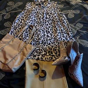 💎 Animal Print Sleeveless Top💎